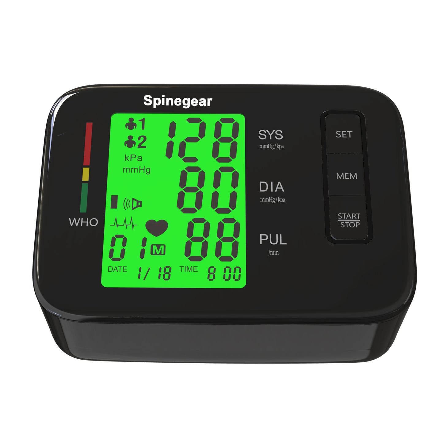 higjh blood pressure reader