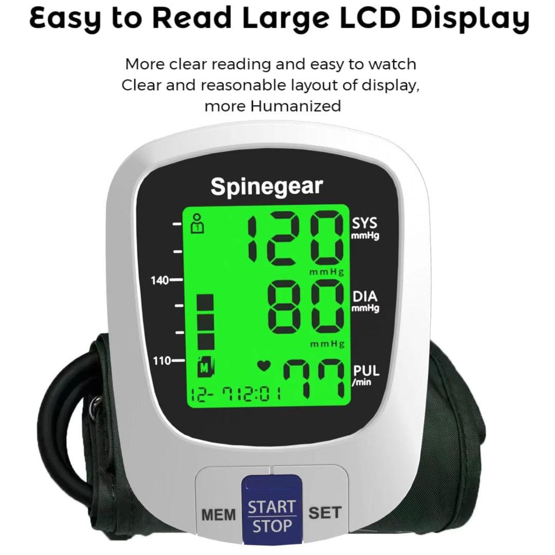 Rechargeable blood pressure monitor - Spinegear